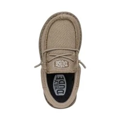 Wally Toddler Funk Mono - Caramel -Heydude Shoes 40030 22E WALLYTODDLERFUNKMONO CARAMEL LEFTTOP