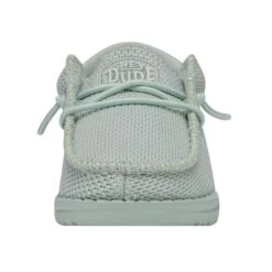 Wally Toddler Funk Mono - Iced Mint 5 Wally Toddler Funk Mono - Iced Mint -Heydude Shoes 40030 3UW WALLYTODDLERFUNKMONO ICEDMINT LEFTFRONT