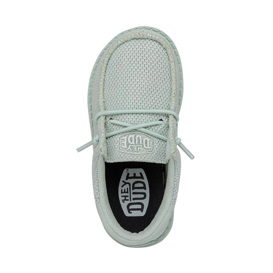 Wally Toddler Funk Mono - Iced Mint Wally Toddler Funk Mono - Iced Mint -Heydude Shoes 40030 3UW WALLYTODDLERFUNKMONO ICEDMINT LEFTTOP