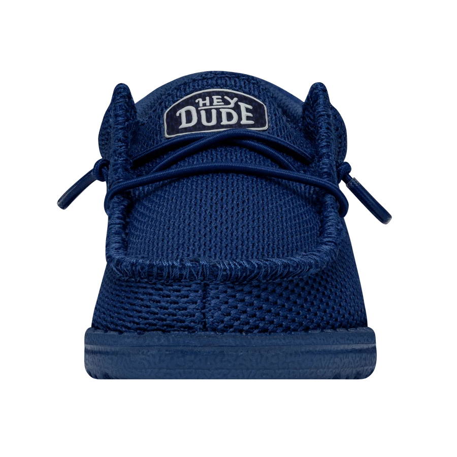 Wally Toddler Funk Mono - True Blue Wally Toddler Funk Mono - True Blue -Heydude Shoes 40030 428 WALLYTODDLERFUNKMONO TRUEBLUE LEFTFRONT