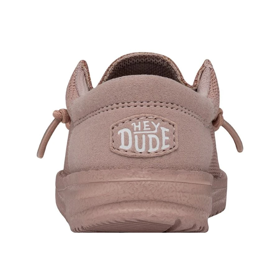 Wally Toddler Funk Mono - Rose Sand Wally Toddler Funk Mono - Rose Sand -Heydude Shoes 40030 6UT WALLYTODDLERFUNKMONO ROSESAND LEFTBACK