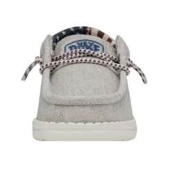 Wally Toddler Patriotic - Off White Patriotic -Heydude Shoes 40031 1K1 WALLYTODDLERPATRIOTIC OFFWHITEPATRIOTIC LEFTFRONT