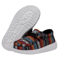 Wally Toddler Serape - Desert Horizon -Heydude Shoes 40032 9BR WALLYTODDLERSERAPE DESERTHORIZON PAIRBOTTOM