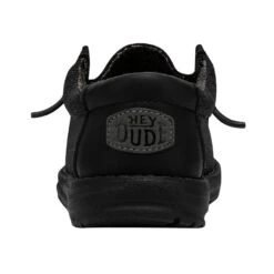 Wally Youth - Basic Black -Heydude Shoes 40041 001 WALLY YOUTH BASIC BLACK LEFT 5