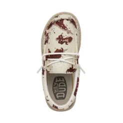 Wally Youth Camouflage - Desert Camo -Heydude Shoes 40042 979 WALLYYOUTHCAMOUFLAGE DESERTCAMO LEFTTOP