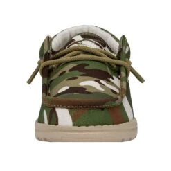Wally Youth Camouflage - Multi Camo -Heydude Shoes 40042 9CQ WALLYYOUTHCAMOUFLAGE MULTICAMO LEFTFRONT