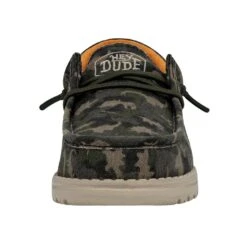 Wally Youth Camodino - Musk -Heydude Shoes 40043 3VB WALLYYOUTHCAMODINO MUSK LEFTFRONT