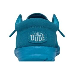 Wally Youth Funk Mono - Electric Blue -Heydude Shoes 40045 404 WALLYYOUTHFUNKMONO ELECTRICBLUE LEFTBACK