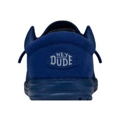 Wally Youth Funk Mono - True Blue -Heydude Shoes 40045 428 WALLYYOUTHFUNKMONO TRUEBLUE LEFTBACK