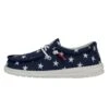 Wally Youth Patriotic - American Flag -Heydude Shoes 40046 9CW WALLYYOUTHPATRIOTIC AMERICANFLAG LEFTSIDE