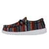 Wally Youth Serape - Desert Horizon -Heydude Shoes 40047 9BR WALLYYOUTHSERAPE DESERTHORIZON LEFTSIDE