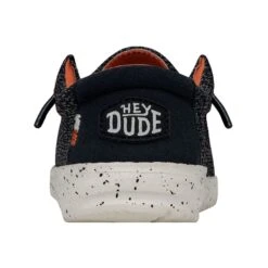 Wally Youth Sox - Ocean Blue 6 Wally Youth Sox - Ocean Blue -Heydude Shoes 40049 4MS WALLYYOUTHSOX OCEANBLUE LEFTBACK