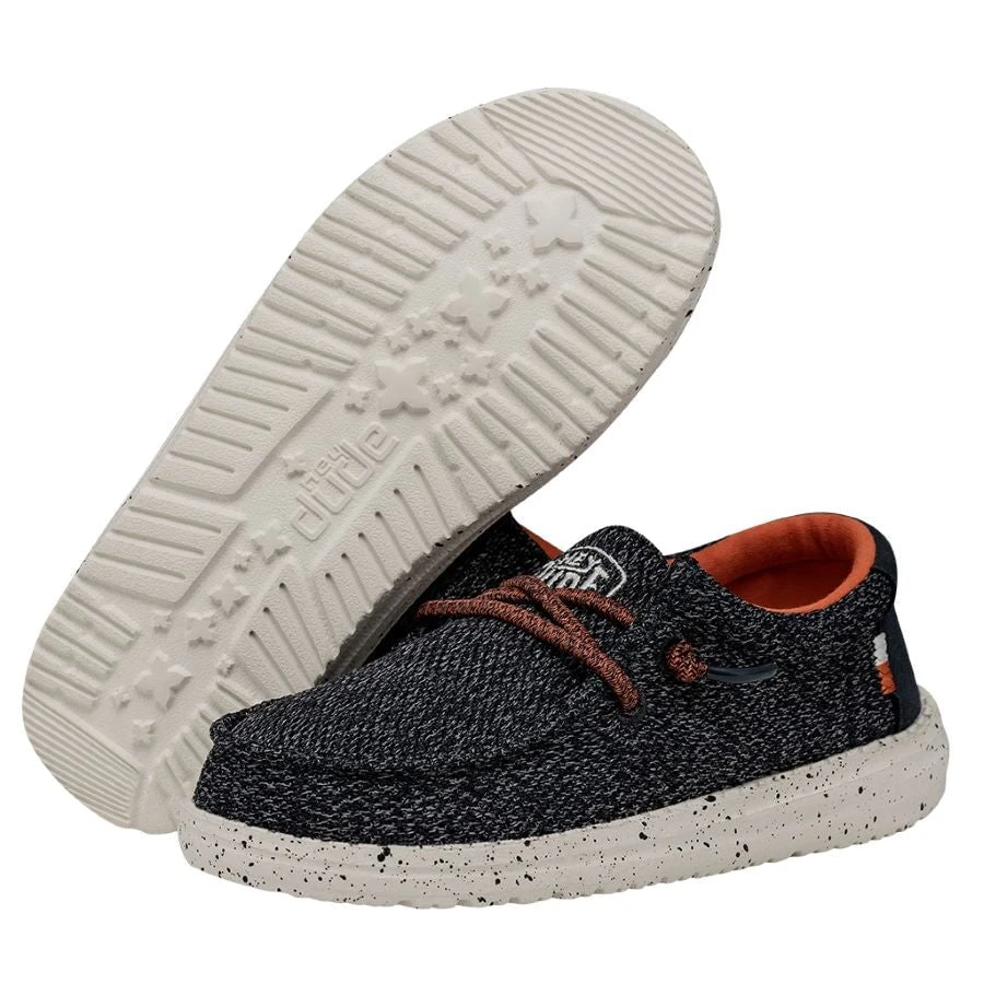 Wally Youth Sox - Ocean Blue Wally Youth Sox - Ocean Blue -Heydude Shoes 40049 4MS WALLYYOUTHSOX OCEANBLUE PAIRBOTTOM