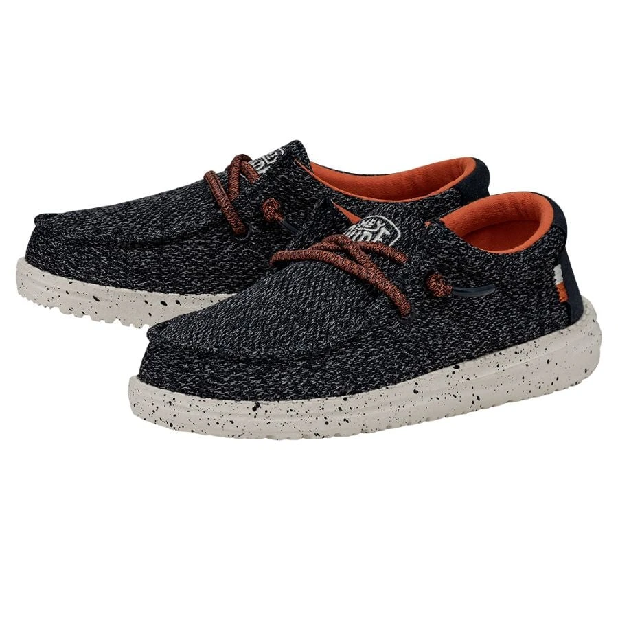 Wally Youth Sox - Ocean Blue Wally Youth Sox - Ocean Blue -Heydude Shoes 40049 4MS WALLYYOUTHSOX OCEANBLUE PAIRSIDE