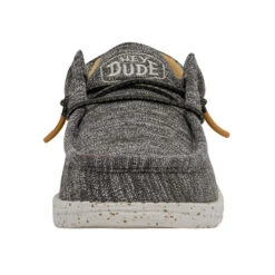 Wally Youth Stretch - Taupe -Heydude Shoes 40050 214 WALLY YOUTH STRETCH TAUPE LEFT 4