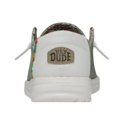 Wendy Boho - Olive -Heydude Shoes 40054 337 WENDYBOHO OLIVE LEFTBACK