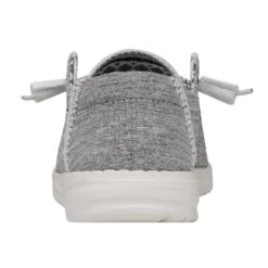 Wendy Boho Stitch - White Melange -Heydude Shoes 40057 1JD WENDYBOHOSTITCH WHITEMELANGE LEFTBACK 1