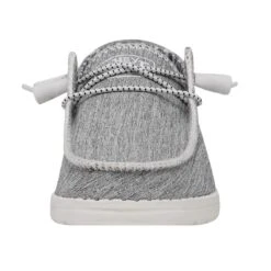 Wendy Boho Stitch - White Melange -Heydude Shoes 40057 1JD WENDYBOHOSTITCH WHITEMELANGE LEFTFRONT