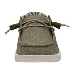 Wendy Chambray - Sage -Heydude Shoes 40058 330 WENDY CHAMBRAY SAGE LEFT 4