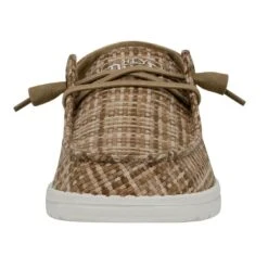 Wendy Crosshatch - Oat -Heydude Shoes 40060 2BX WENDYCROSSHATCH OAT LEFTFRONT