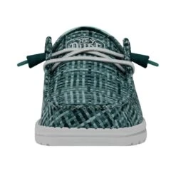 Wendy Crosshatch - Jade 5 Wendy Crosshatch - Jade -Heydude Shoes 40060 372 WENDYCROSSHATCH JADE LEFTFRONT