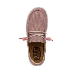 Wendy Knit II - Desert Rose 7 Wendy Knit II - Desert Rose -Heydude Shoes 40061 2Z6 WENDY KNIT II DESERT ROSE LEFT 6