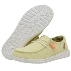 Wendy Knit II - Lime -Heydude Shoes 40061 320 WENDY KNIT II LIME LEFT 3