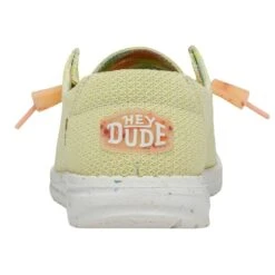 Wendy Knit II - Lime -Heydude Shoes 40061 320 WENDY KNIT II LIME LEFT 5