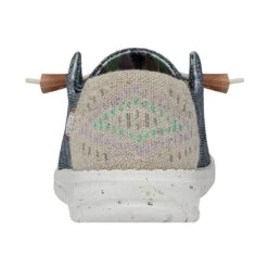 Wendy Knit II - Blue Denim -Heydude Shoes 40061 429 WENDYKNITII BLUEDENIM LEFTBACK