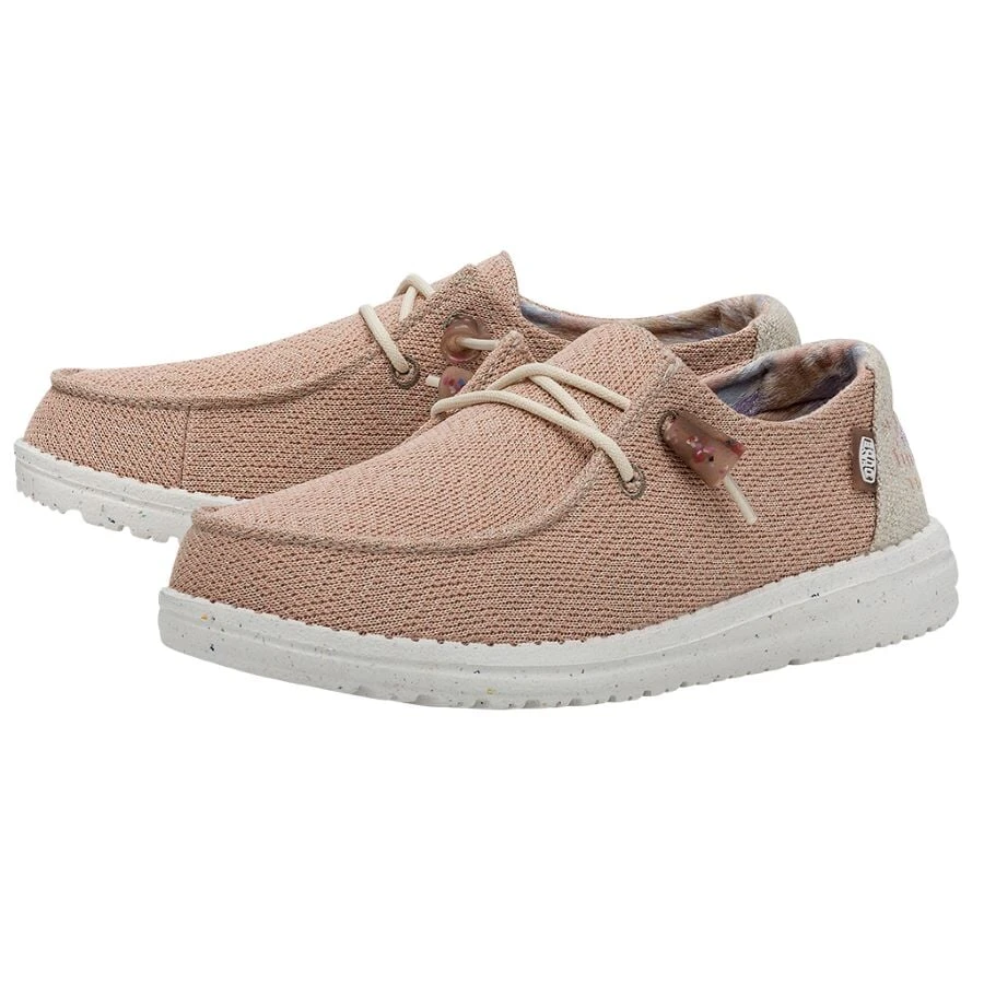 Wendy Knit II - Pink Salt Wendy Knit II - Pink Salt -Heydude Shoes 40061 6UN WENDY KNIT II PINK SALT LEFT 2