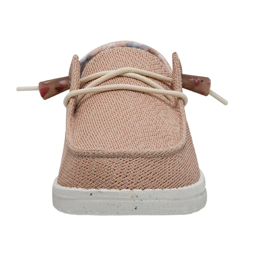 Wendy Knit II - Pink Salt Wendy Knit II - Pink Salt -Heydude Shoes 40061 6UN WENDY KNIT II PINK SALT LEFT 4