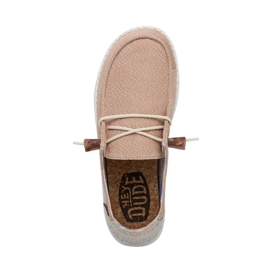 Wendy Knit II - Pink Salt Wendy Knit II - Pink Salt -Heydude Shoes 40061 6UN WENDY KNIT II PINK SALT LEFT 6