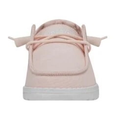 Wendy Slub Canvas - Pink -Heydude Shoes 40063 680 WENDYSLUBCANVAS PINK LEFTFRONT