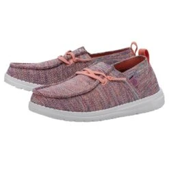 Wendy Halo - Sunset Pink -Heydude Shoes 40068 9C9 WENDY HALO SUNSET PINK LEFT 2