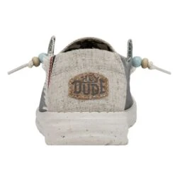 Wendy Fringe - Indigo -Heydude Shoes 40071 4ME WENDYFRINGE INDIGO LEFTBACK