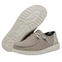 Wendy Fringe - Rose -Heydude Shoes 40071 662 WENDYFRINGE ROSE PAIRBOTTOM