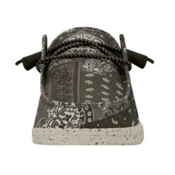Wendy Patch - Geo Bandana Army -Heydude Shoes 40072 3UU WENDYPATCH GEOBANDANAARMY LEFTFRONT