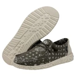Wendy Patch - Geo Bandana Army -Heydude Shoes 40072 3UU WENDYPATCH GEOBANDANAARMY PAIRBOTTOM