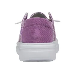 Wendy Rise Eyelet - Violet -Heydude Shoes 40075 508 WENDY RISE EYELET VIOLET LEFT 5