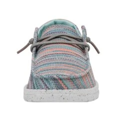 Wendy Sox - Sunset Pink -Heydude Shoes 40078 9C9 WENDY SOX SUNSET PINK LEFT 4