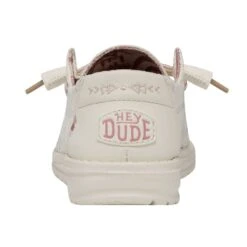 Wendy Stretch Boho Fleur - Sand 6 Wendy Stretch Boho Fleur - Sand -Heydude Shoes 40082 202 WENDYSTRETCHBOHOFLUER SAND LEFTBACK