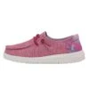 Wendy Youth - Sparkle Pink -Heydude Shoes 40099 6VG WENDY YOUTH SPARKLE PINK LEFT 1