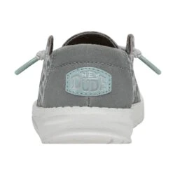 Wendy Youth - Cat Eye Grey 6 Wendy Youth - Cat Eye Grey -Heydude Shoes 40106 1GG WENDY YOUTH CAT CAT EYE GREY LEFT 5