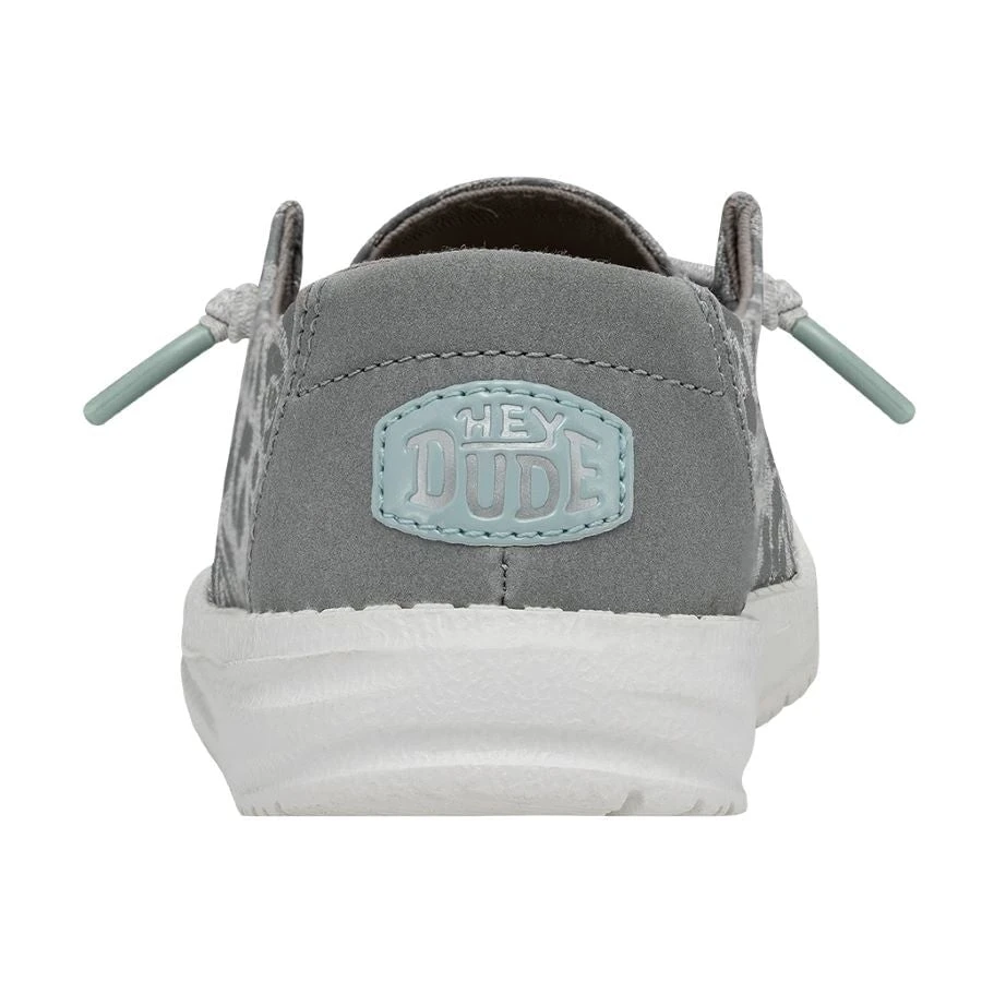 Wendy Youth - Cat Eye Grey Wendy Youth - Cat Eye Grey -Heydude Shoes 40106 1GG WENDY YOUTH CAT CAT EYE GREY LEFT 5