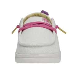 Wendy Youth Rise - Crochet Flower -Heydude Shoes 40107 1JL WENDYYOUTHRISE CROCHETFLOWER LEFTFRONT