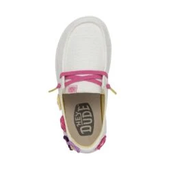 Wendy Youth Rise - Crochet Flower -Heydude Shoes 40107 1JL WENDYYOUTHRISE CROCHETFLOWER LEFTTOP