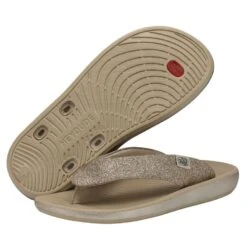 Meg - Gold Glitter -Heydude Shoes 40123 2BO MEG GOLDGLITTER PAIRBOTTOM 1