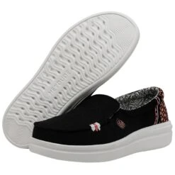 Misty Rise - Black Palm -Heydude Shoes 40126 0DH MISTY RISE BLACK PALM LEFT 3