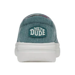 Misty Rise - Tropical Blue -Heydude Shoes 40126 4NJ MISTYRISE TROPICALBLUE LEFTBACK