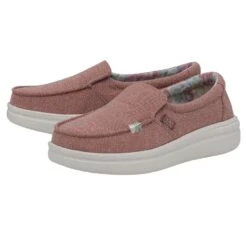 Heydude Shoes -Heydude Shoes 40126 6VL MISTYRISE DUSTYPINK PAIRSIDE